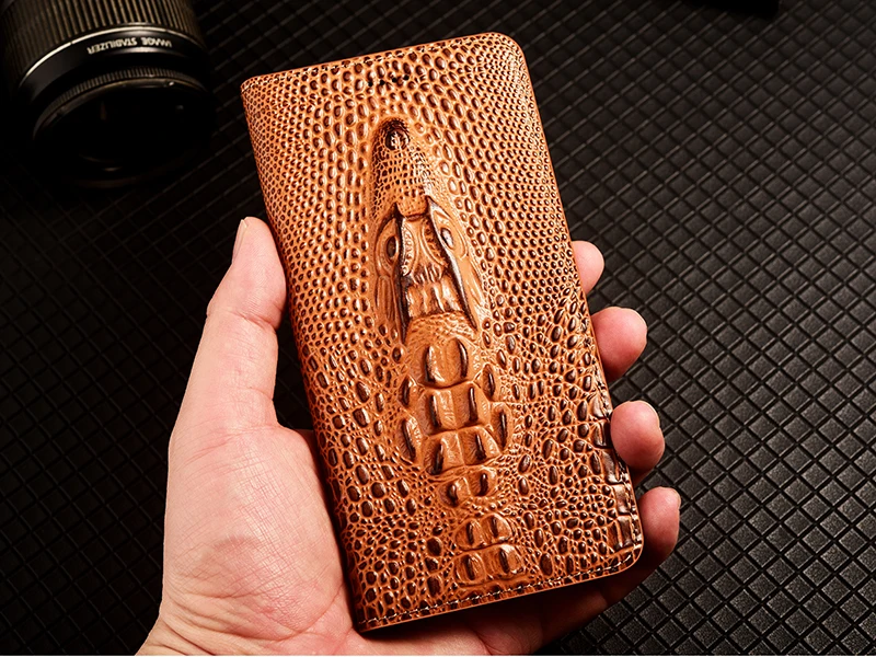 3DGenuine Leather Phone Case  For vivo Y33 Y33s Y33t Y33e Y50 Y51 Y51a Y52 Y52s Y53s Y55 Y55s t1 Flip Phone Cover Cases