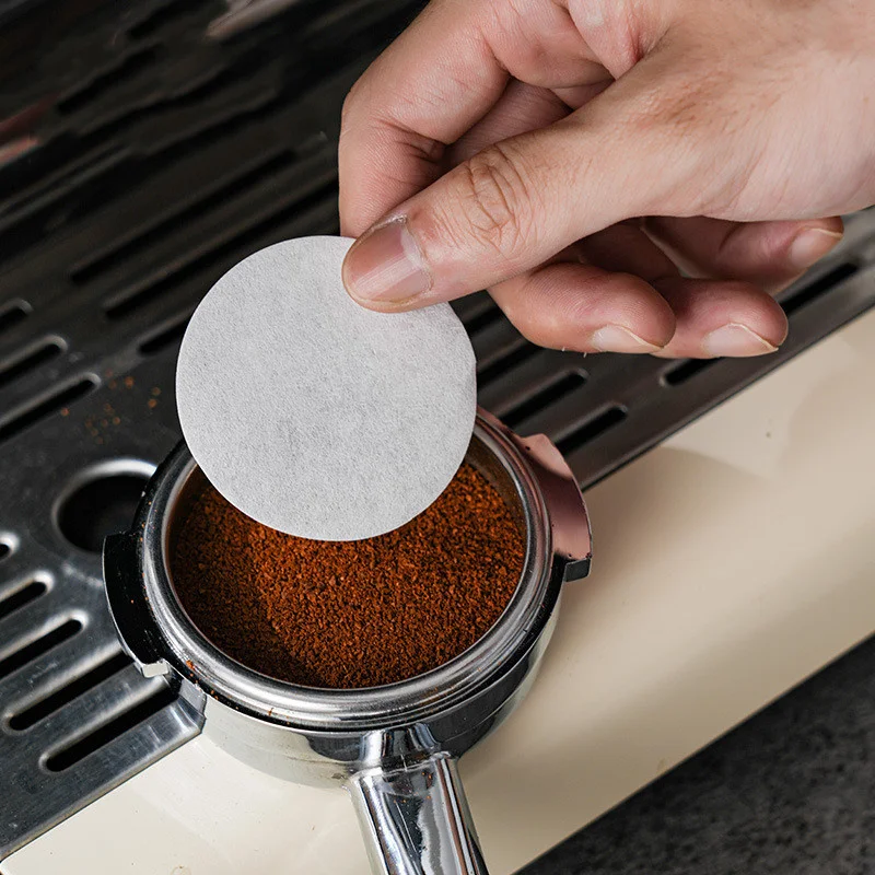 1000 قطعة ورق فلتر القهوة القابل للتصرف 51/54/58/56/60/64/68 مللي متر فلتر ورق القهوة ل ماكينة صنع القهوة الفرنسية أدوات باريستا #3