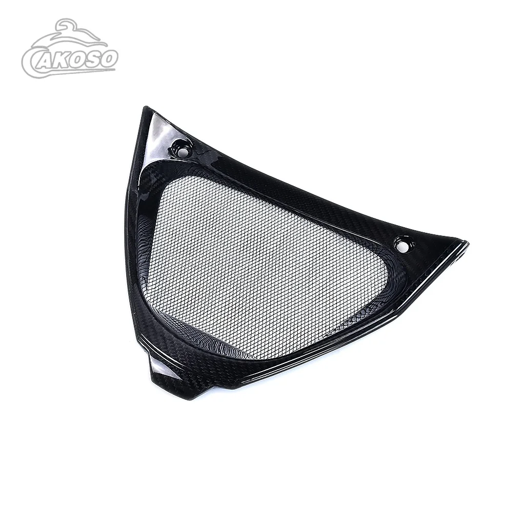 For Aprilia RSV4 2021+ Dry carbon fiber motorcycle shell accessories Radiator cap Twill weave matte
