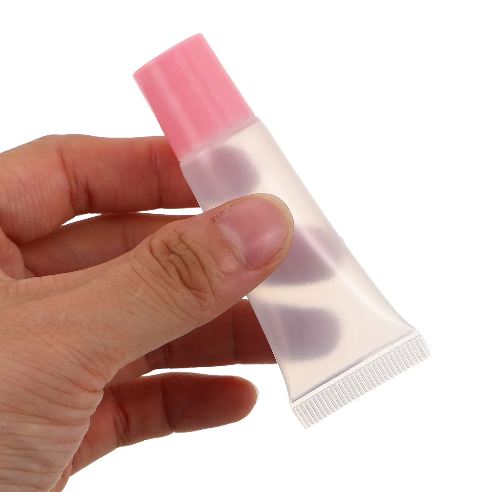 

20Pcs Clear Lip Gloss Tubes Refillable Empty Soft Squeezable Lip Balm Containers Travel Toiletries DIY Makeup Bottles
