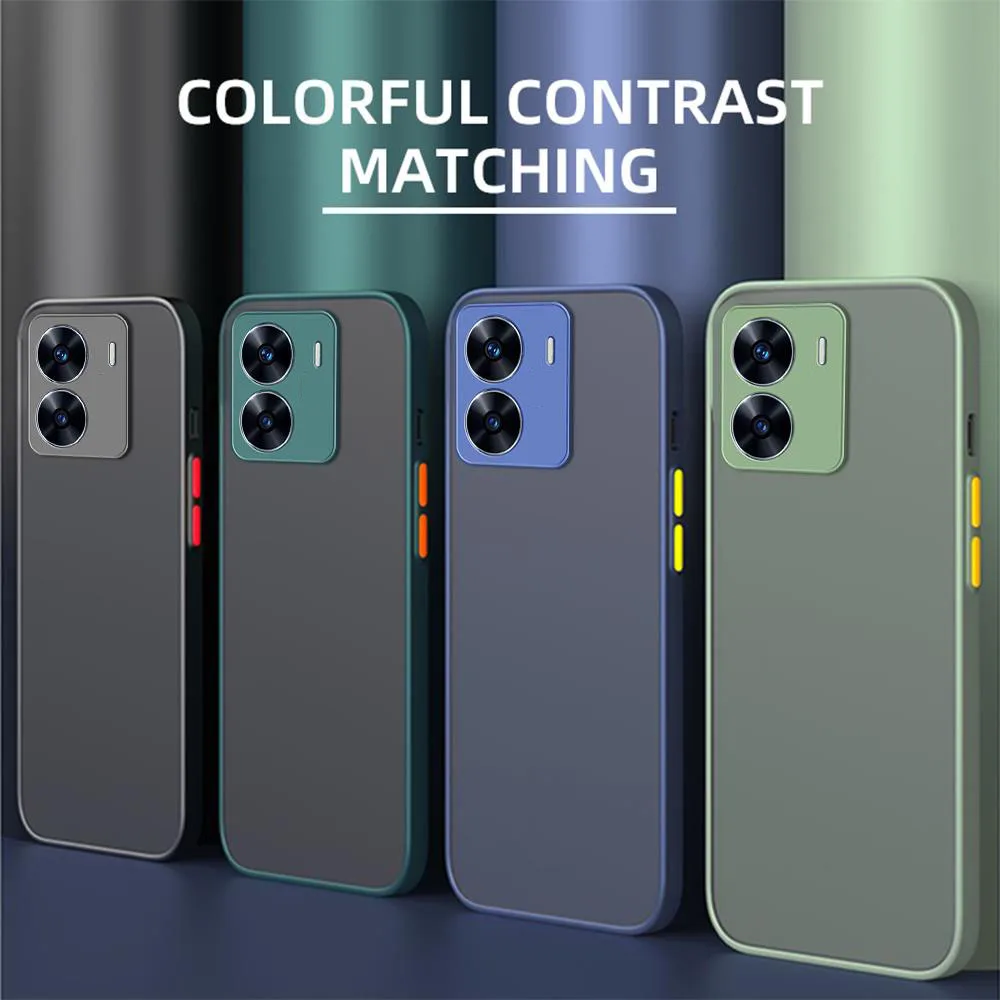 For Poco C65 Case for Poco C65 Cover Coque Funda Shell Matte Translucent Hard PC Phone Bumper ForPoco C65