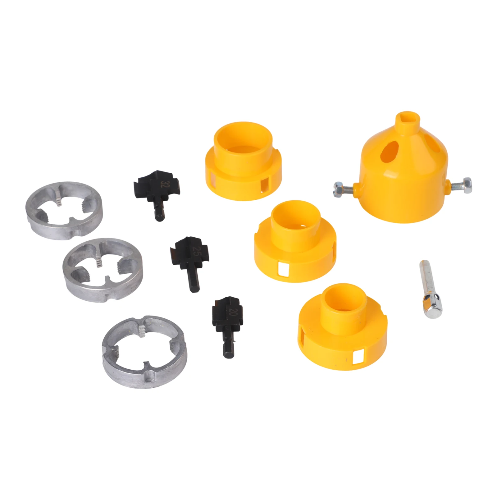 PPR Lifting Stepped Drill Bit Hexagon Shank Water Pipe Connection Tool For PVC Plastic Pipes 20/25/32mm Full Open Process