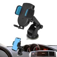 Suction Cup Phone Mount Flexible Car Phone Holder Mount Dash Phone Holder For Car Anti-Slip Car Phone Mount Stand Dashboard Cell