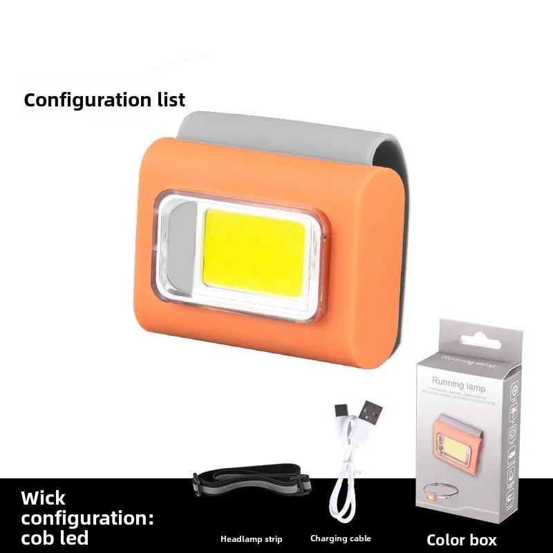 كشافات أمامية جديدة متعددة الأغراض مع امتصاص مغناطيسي وشحن TYPE-C: محمولة، مشبك للملابس، مناسبة للجري #2