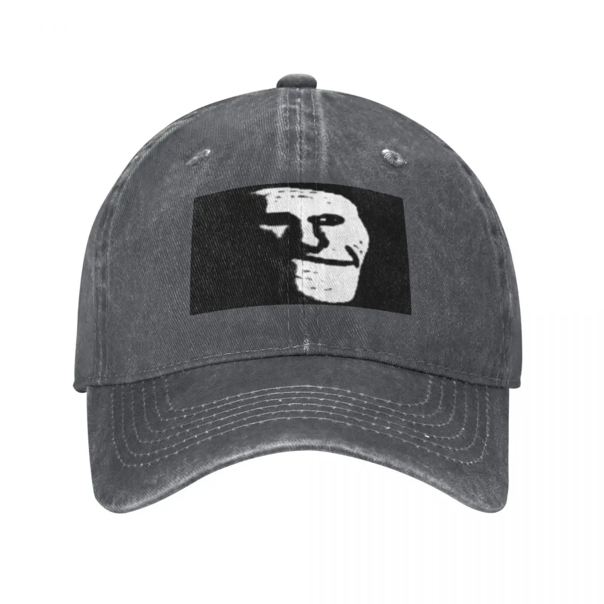 Depressed Sad Troll face MEME Baseball Cap Golf Cap Kids Hat Fishing cap Icon Golf Wear Men Women's