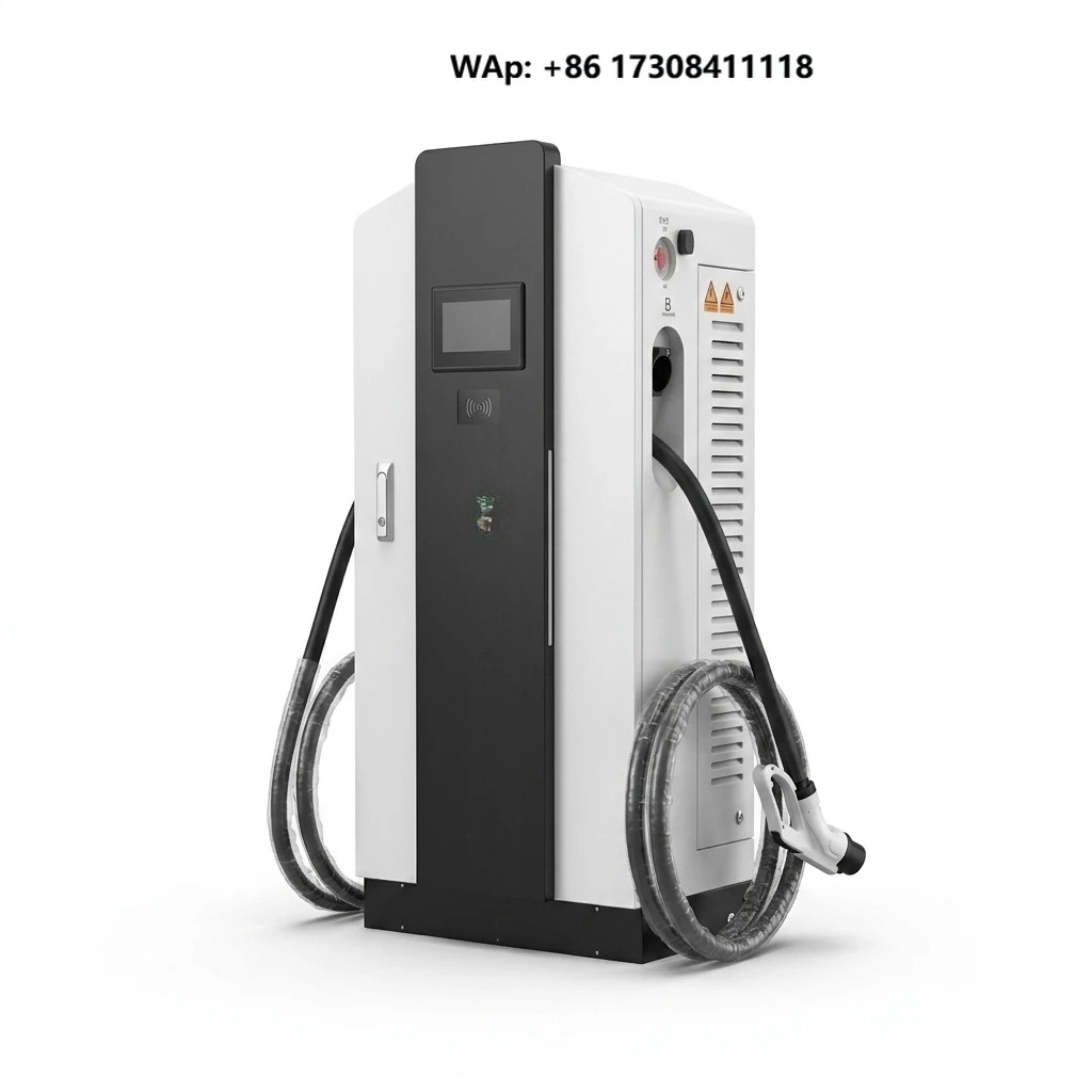 New Fast DC EV Charger Charging Station Power Source Power Supply Generator with Single or Double Guns for Electric Cars