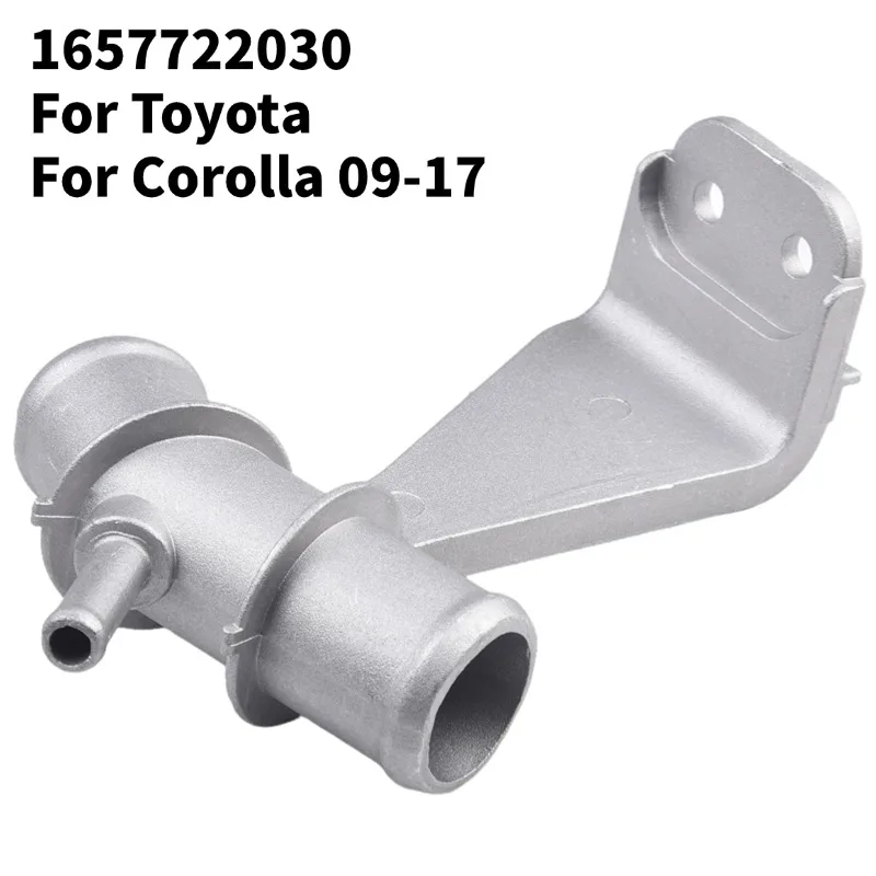 Car Engine Coolant Water Outlet Pipe Aluminium Accessories For Toyota For Corolla 09-17 1.8L L4 1657722030 16577-22030