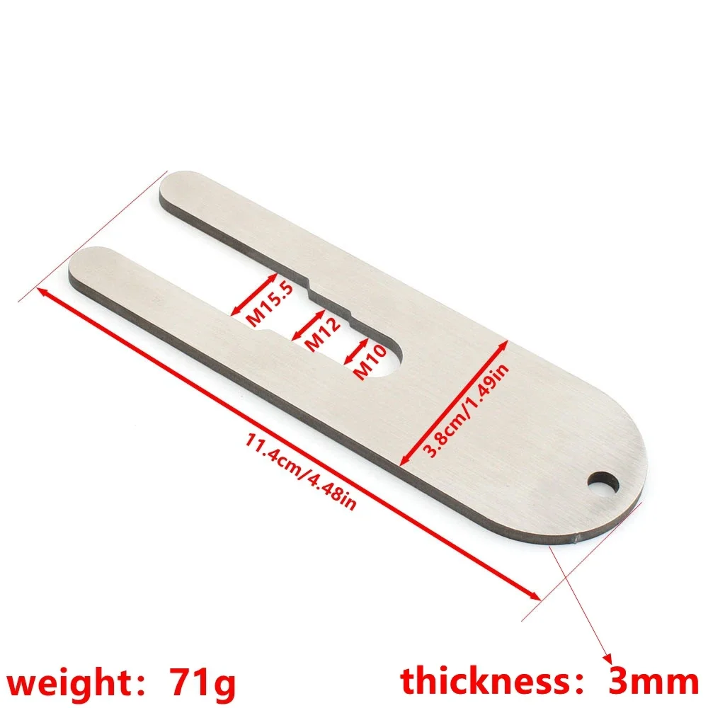 1 قطعة دراجة نارية العالمي شوكة إصلاح المثبط قضيب عقد أداة 10 مللي متر 12 مللي متر 15.5 مللي متر #6