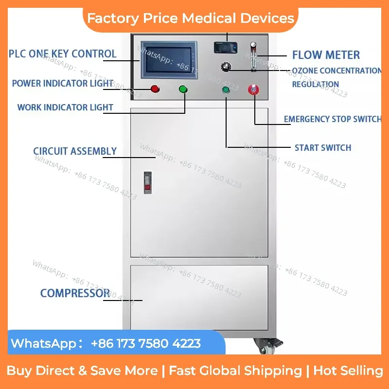2026 Ozone Water Generator 3000L-7000L/H for Food Factory Ingredient Cleaning with 1 Year Warranty fastshipping
