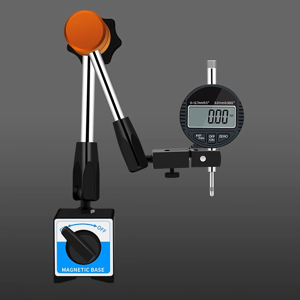 Brake Disc Measurement Gauge - Digital Thickness Tester & Runout Detector with Vibration & Deformation Analysis