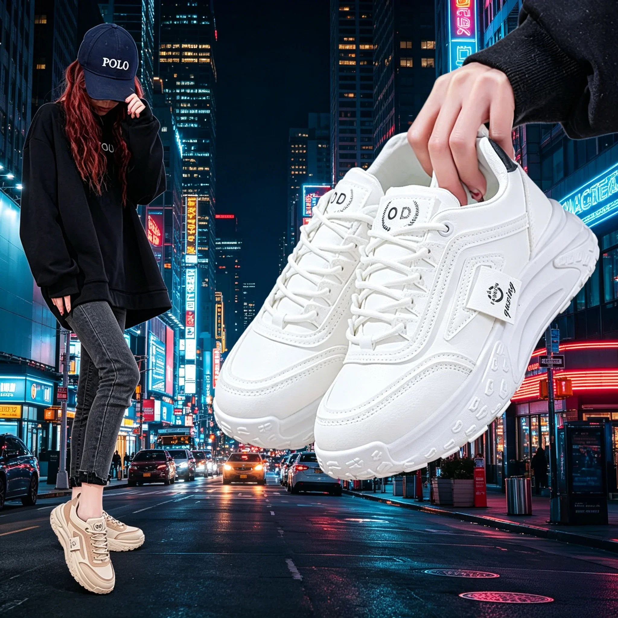 Baskets décontractées blanches - Men'S Shoes To Increase Height avis et prix