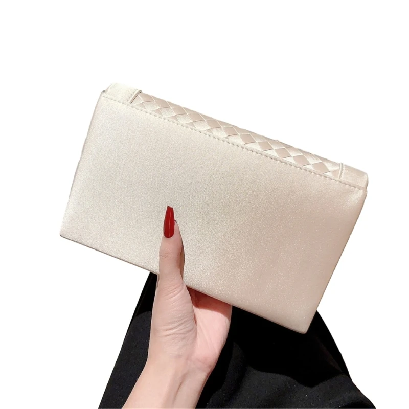 Fashionable Evening Bag Shooulder Purses with Chain Flap Catch Everyone's Eye at Wedding Bridal Prom Cocktail Party