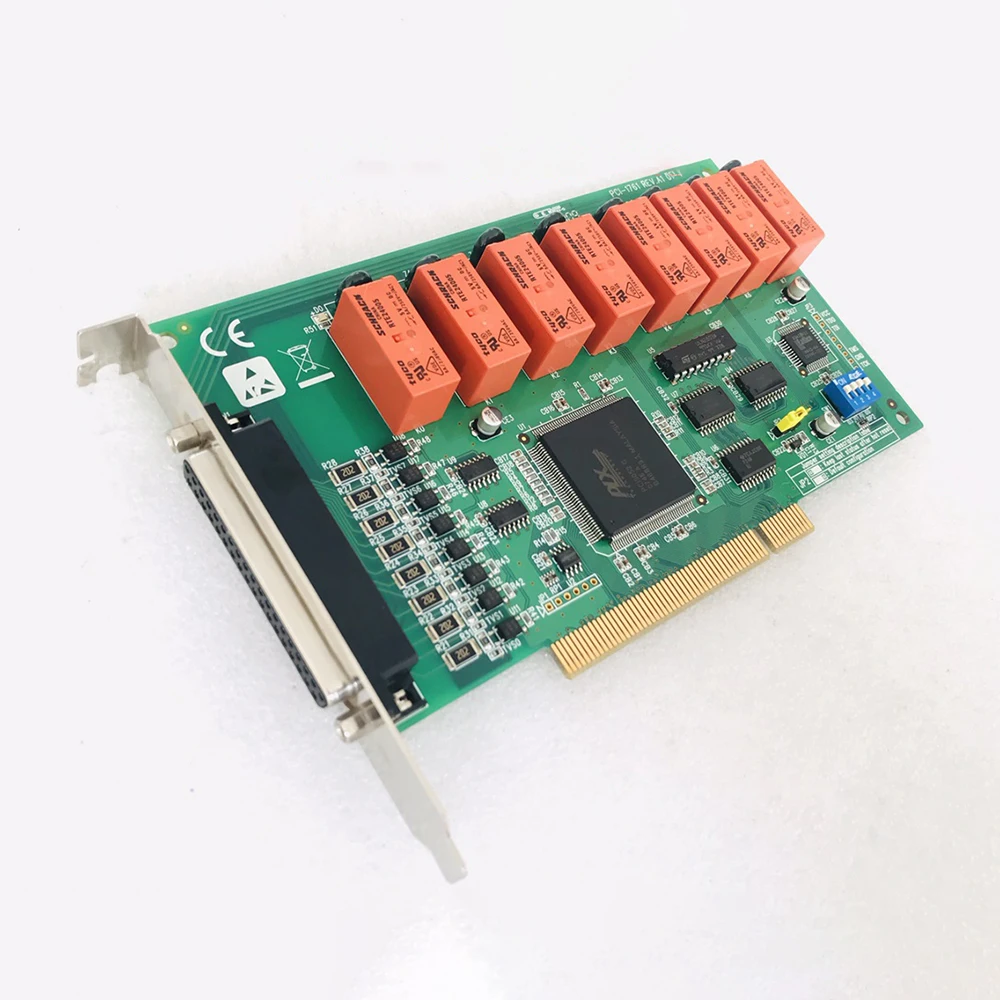 การ์ดเอาต์พุตรีเลย์ 8 ช่องคุณภาพสูง พร้อมอินพุตดิจิตอล สำหรับ Advantech PCI-1761 REV.A1