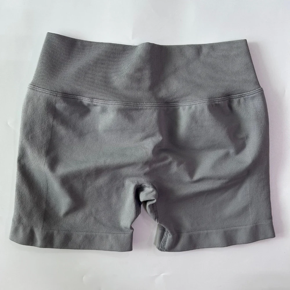 Pericic Damen Yoga-Shorts mit V-Rücken, hoher Elastizität, nahtlos, Flex-Scrunch-Bum, Workout-Gym-Shorts, Yoga-Booty-Laufshorts – Detail 15