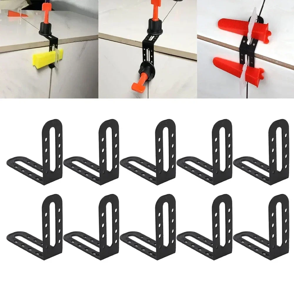 5-100 Stück Fliesen ausgleichs system Clips männlicher Winkel für Boden wand Keramik Nivel lier abstands halter Position ierer Einsteller Verlegung Bauwerk zeuge