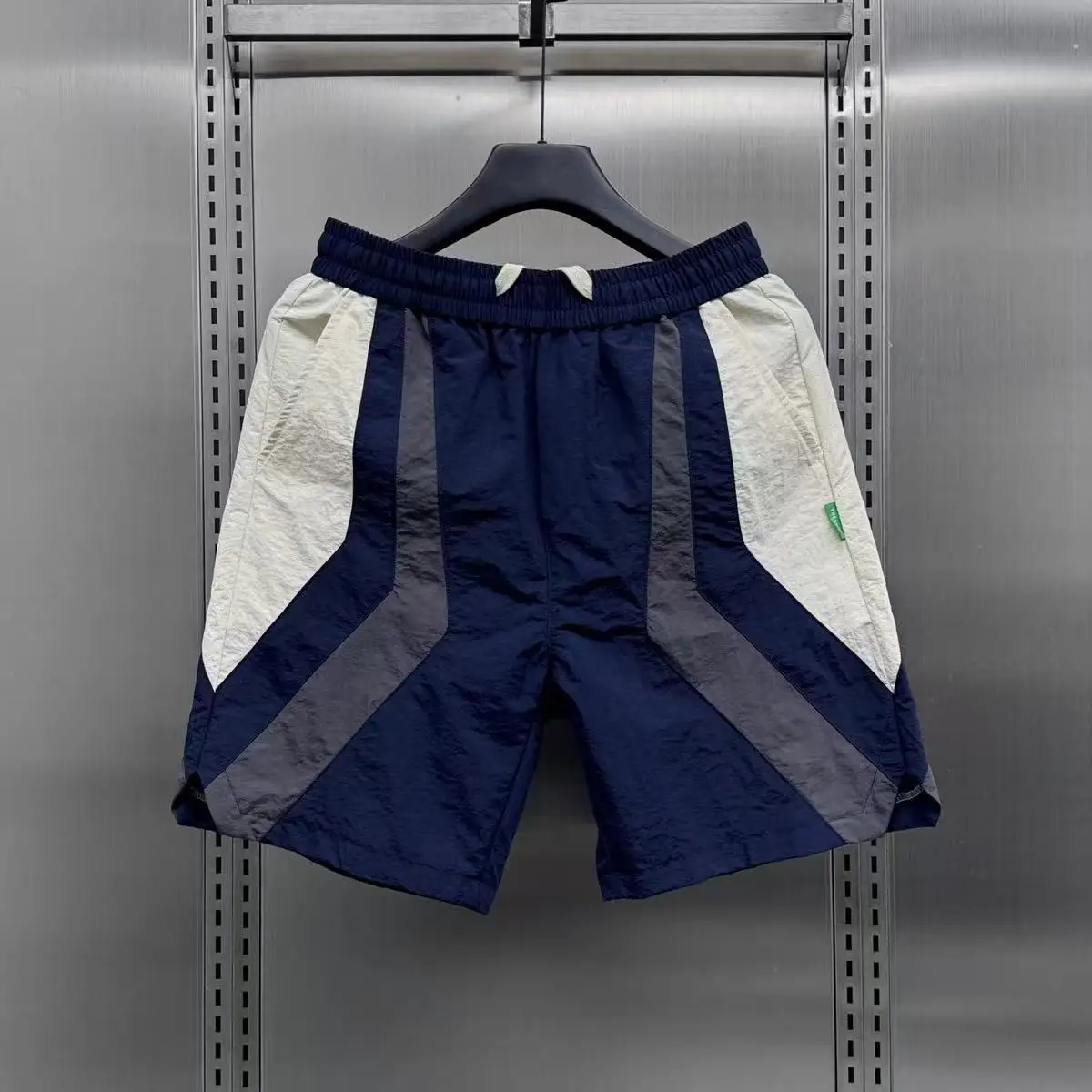 

Модные рабочие шорты свободного прямого кроя для мужчин, быстросохнущие, повседневные, молодежные, свободного кроя, длиной до колена, летние шорты