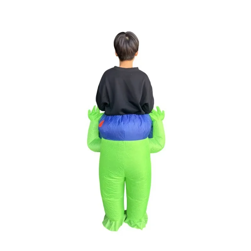 Aliens Inflatable Costume Scary Monster Cosplay For Adult Kids Thanksgiving Christmas Party Festival Stage Children Clothing