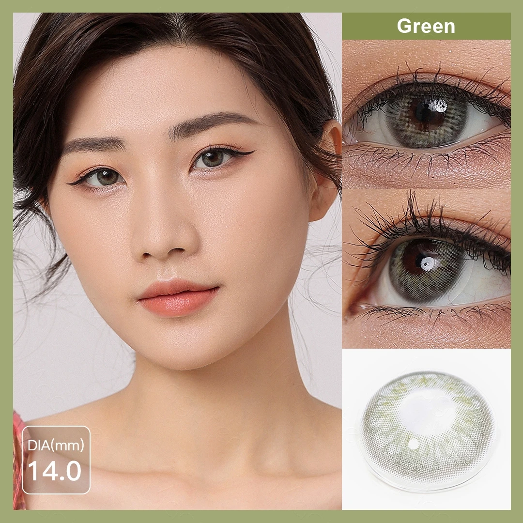 Magister Color Contact Lenses Iris Lenses Beauty Pupils 1 Pair Yearly Contact Lenses For Eyes Makeup Colored Eye Lenses