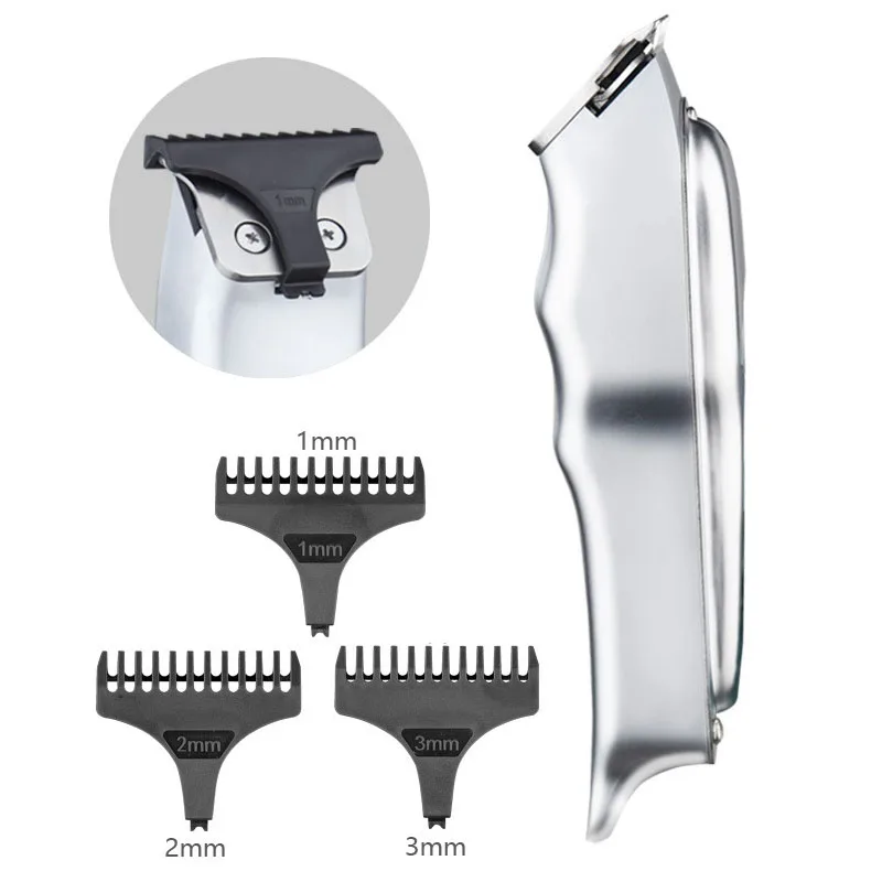 HTC Hair Clippers for Men Professional - Cordless Barber Clippers for Hair Cutting & Grooming, Beard Trimmer with LED Display