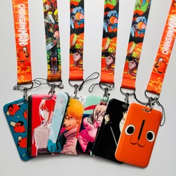 Japanese Hot Anime Cosplay Cartoon Neck Strap Lanyards ID Badge Card Holder Keychain Cell Phone Strap Gift