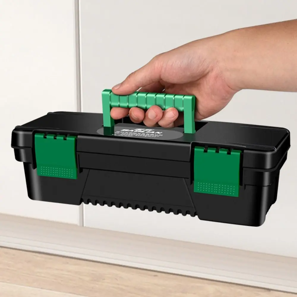 

Многофункциональный ящик для инструментов из полипропилена, органайзер для инструментов, утолщенный ящик для хранения инструментов, ящик для инструментов, портативный ящик для деталей