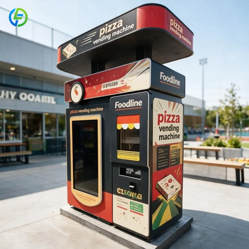 High Quality Pizza-vending-machine Digital Automatic Pizza Vending Machine Bakery Pizza Vending Machine FL Customized