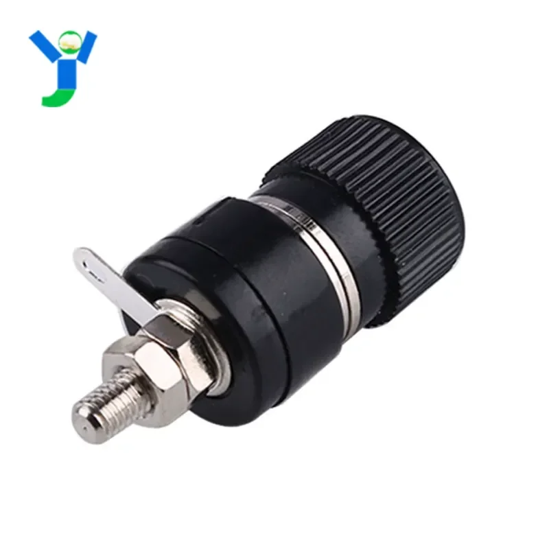 Red and black wiring column inverter instrumentation machine 4mm connector grounding column M4 gasket nut JS