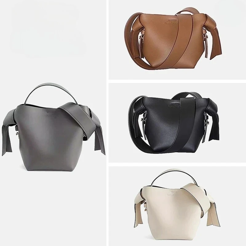 

2025 Autumn And Winter New Genuine Leather Women's Bag Simple Design Women Cowhide Shoulder Bag Elegant Versatile Crossbody Bag