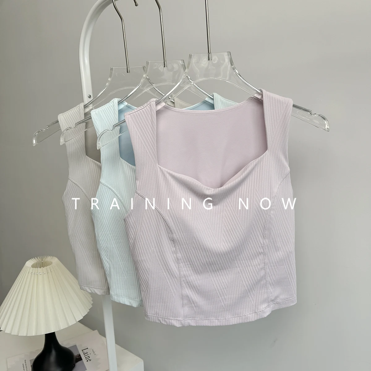 

Integrated fitness vest for women with side breasts yoga underwear running anti-shock sports bra Pilates training suit