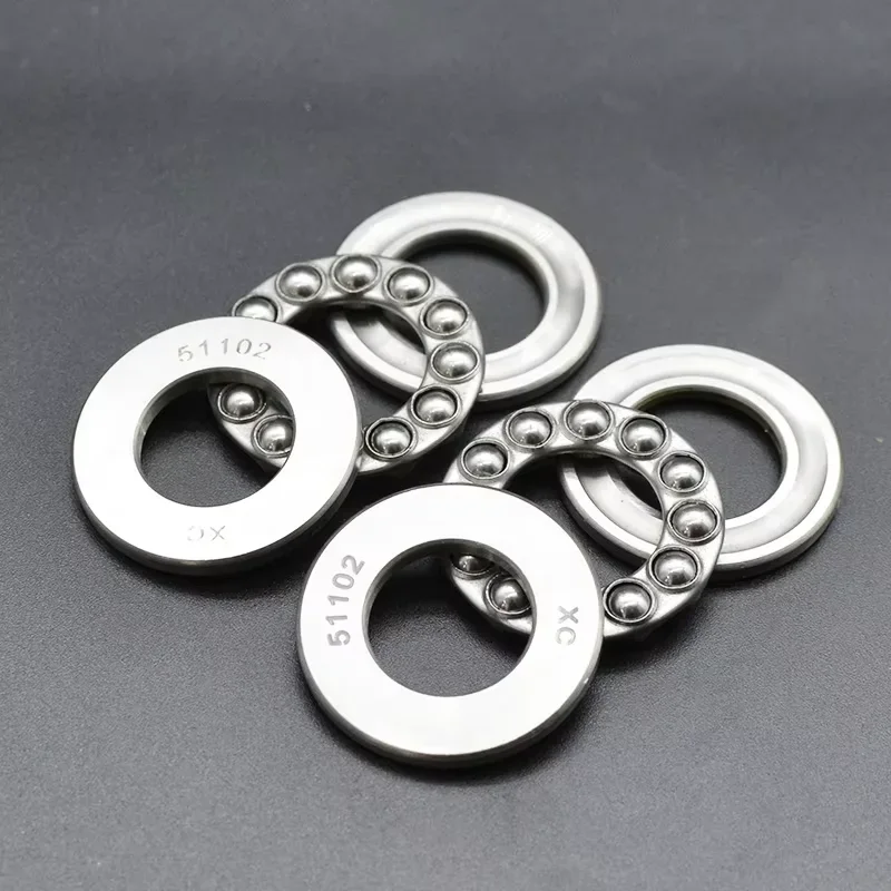1-3 PCS Stainless Steel Flat Axial Bearings 51100 51101 51102 51103 51104 51105 51106 Thrust Ball Bearings