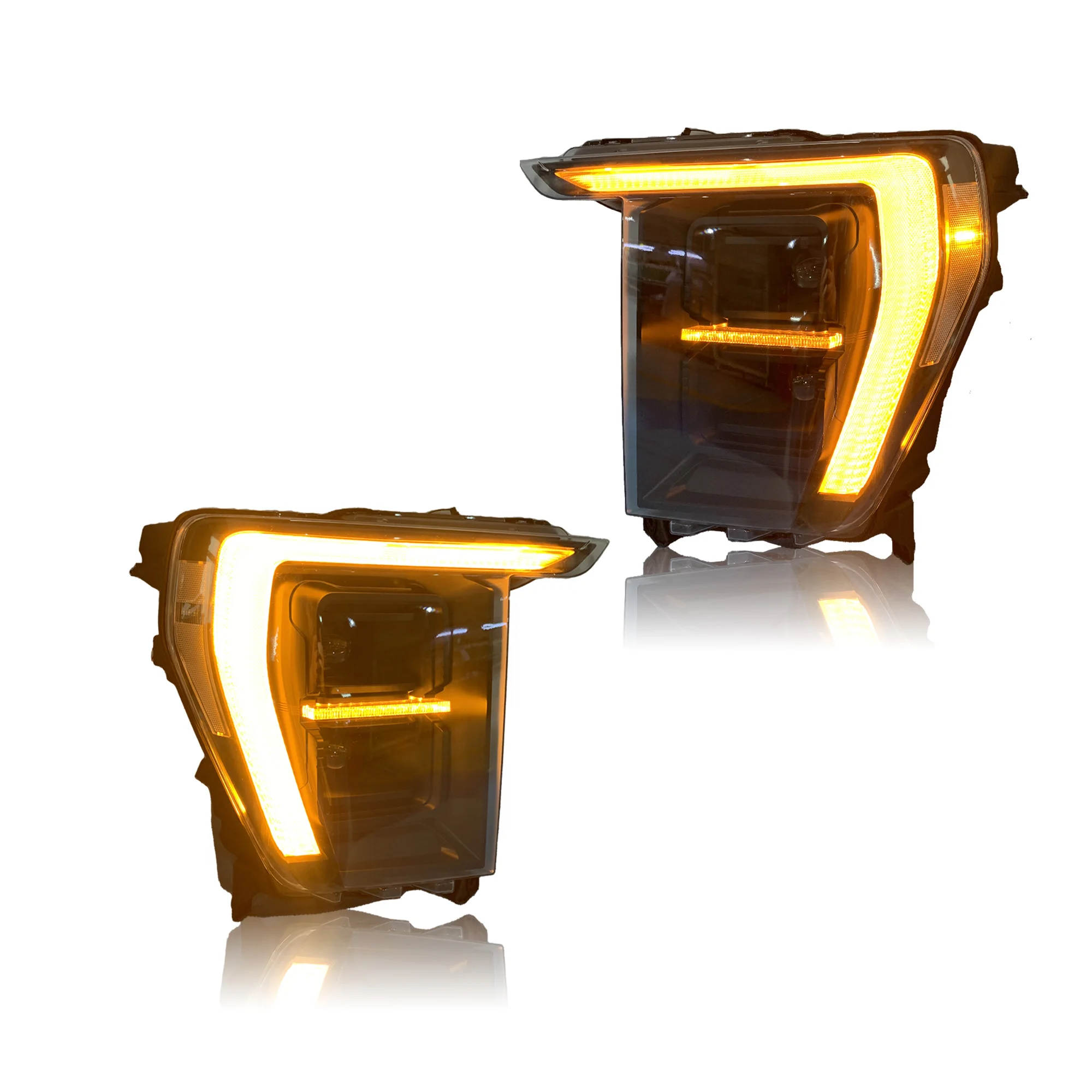 포드 F150 2021년식 이후 P702 14세대용 풀 LED 라이트 헤드램프 (방향지시등 어셈블리 포함)