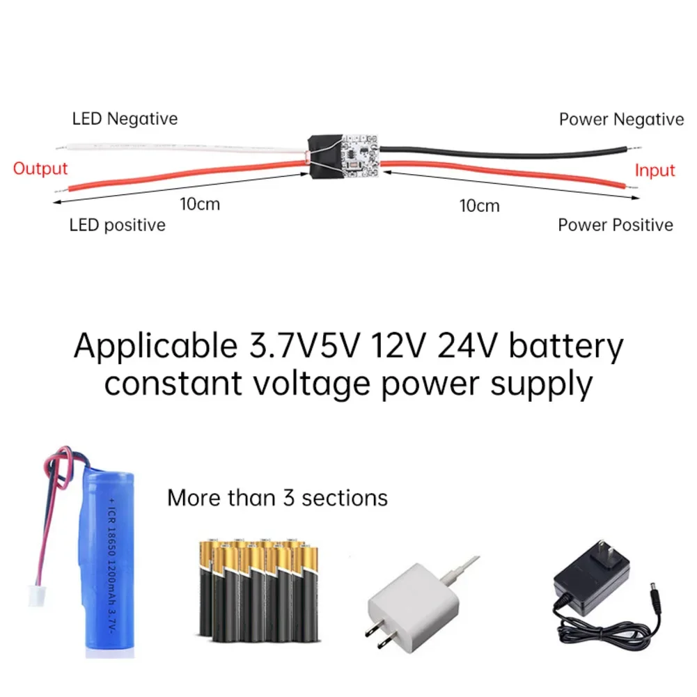Light Sensitive DC Switch for 12V 24V LED Street Lighting Garden Path Stair Hallway Lamps Automatic On Off Control System