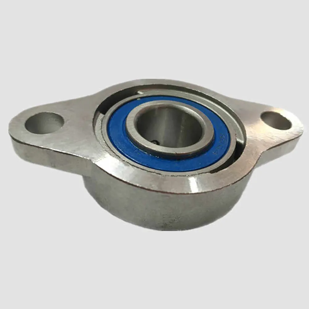 304 Stainless Steel Bearing Housing SKP/SKFL Pillow Block/Flanged Unit ID 8-30mm Waterproof Corrosion Resistant