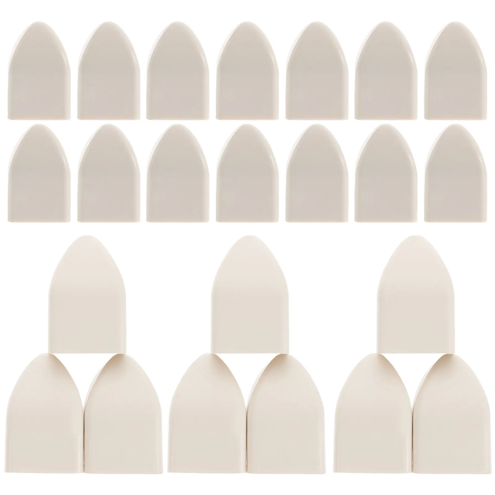 

Plastic Fence Post Caps Guardrail Protective Hat Cover Railing Posts Square Covers Accessories Weather Resistant Temperature