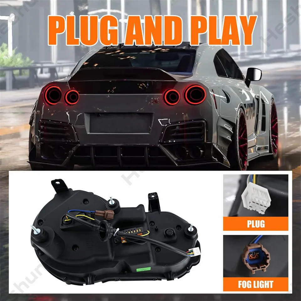 LED Taillights for Nissan GT-R R35 2009-2024