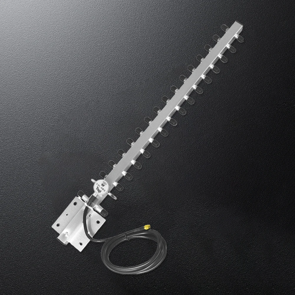 

Yagi WiFi Antenna 2.4Ghz (25Dbi) Outdoor Directional Signal 2400-2500MHz With RP-SMA Connector For Wireless Network Router