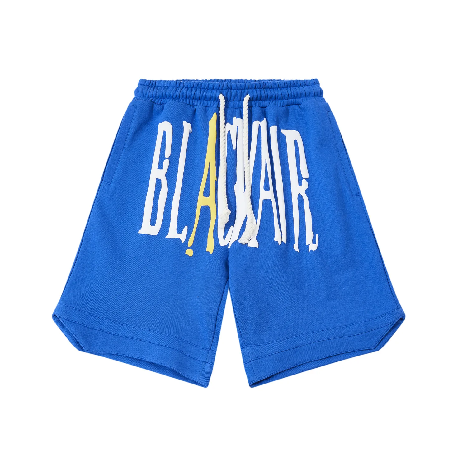 BLACKAIR-pantalones cortos con estampado de espuma para hombre, ropa de calle informal, Y2k, para gimnasio, 220201