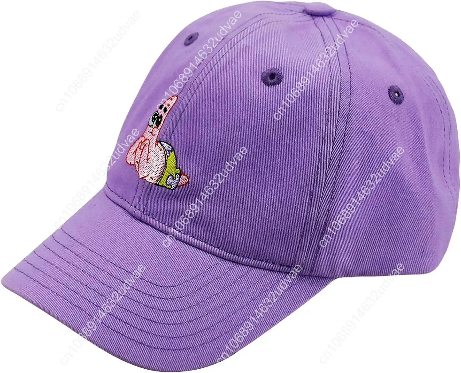 Cappello da papà Squarepants, berretto da baseball per adulti in cotone con tesa curva