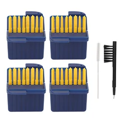 Hearing Amplifier Cleaner Hearing Amplifier Wax Guards Kit Hearing Amplifier Cleaning Brush Tool with Storage Box for Starkey