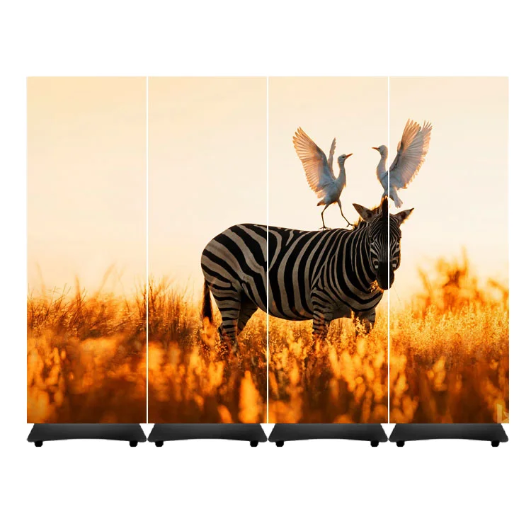 Outdoor P2.5 P3 P4 P5 LED Display Screen High Resolution Stand Floor Cabinet Column Installation for Shopping Mall Elevator Sign