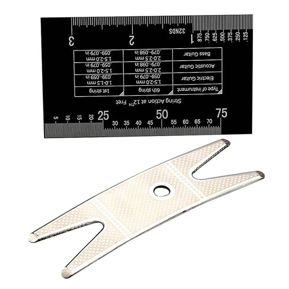 

Violin Tool Set Parts and Accessories Guitar Neck Ruler Meter Repair Kit Black Making Tools Luthier