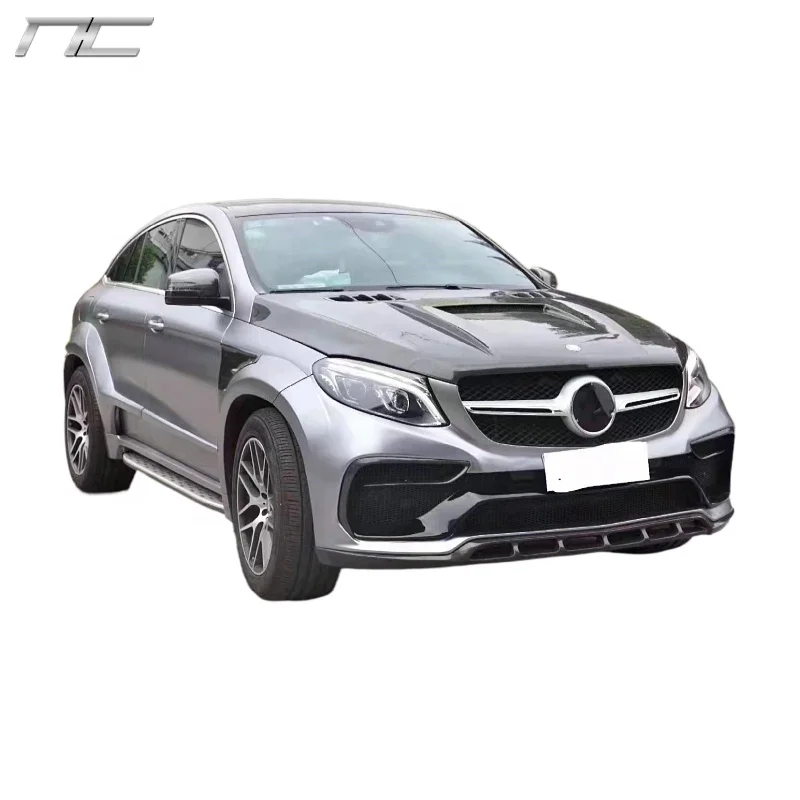 TopCa style full set wide body kit for Mercedes benz c292 gle coupe with bumper hood diffuser fender