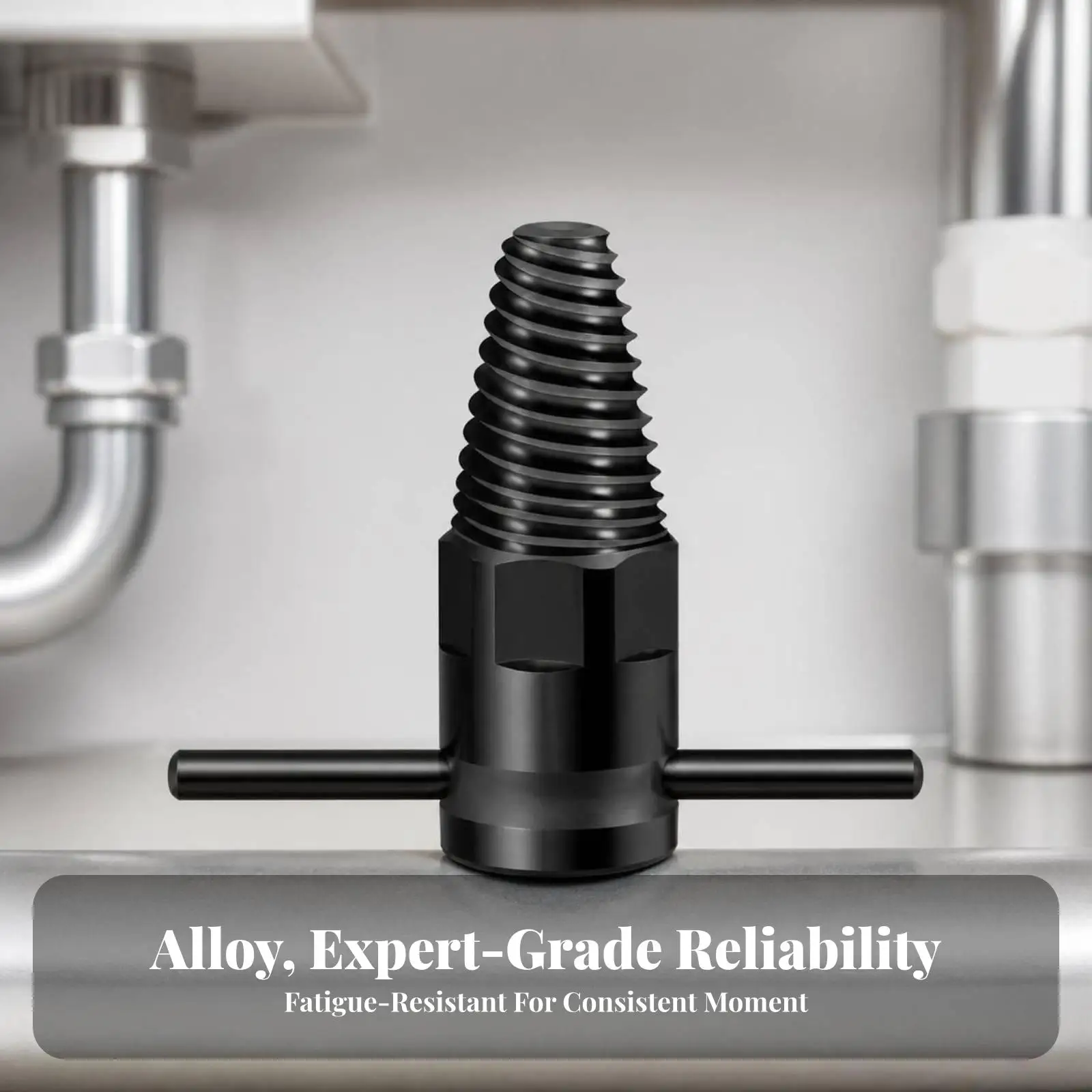 High Hardness Thread Extractor for Piping Tool Broken Section Removal from Household Water Lines
