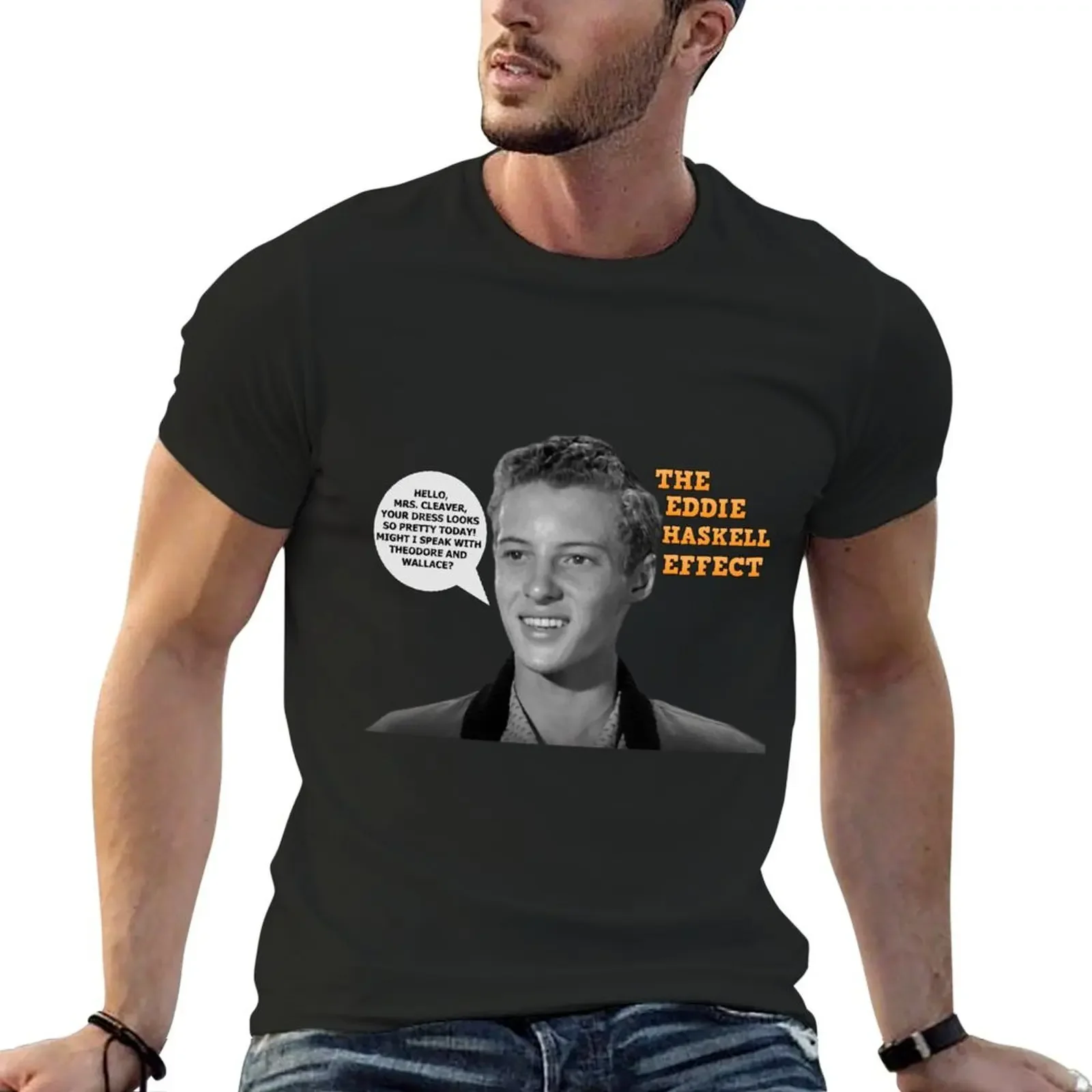 The Eddie Haskell Effect T-Shirt Aesthetic clothing rapper graphic tees plus size men clothing