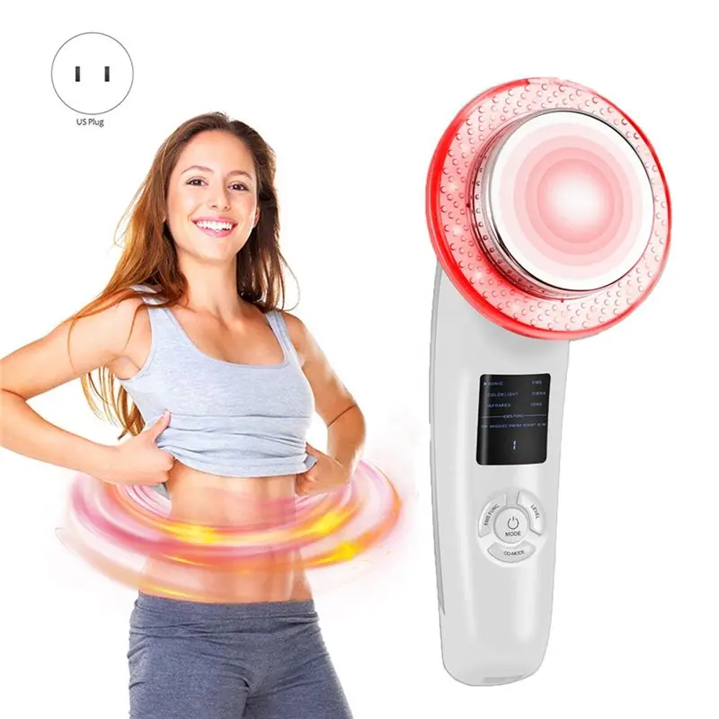 A98G-Colored Light Beauty Instrument Instrument Physical Vibration Warm Massage Body Instrument Slimming Instrument