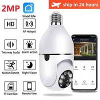 5G Wifi E27 Bulb Surveillance Camera Night Vision Wireless Smart Home Camera 2MP CCTV Video Security Protection Camera Monitor