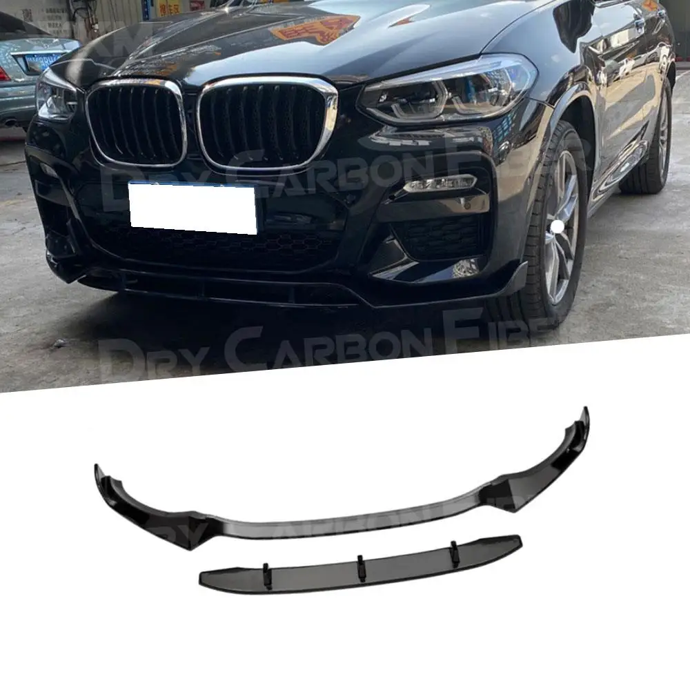 

Carbon Fiber Front Bumper Lip For BMW X3 G01 X4 G02 M Sport 2019 - 2021 Front Lip Chin