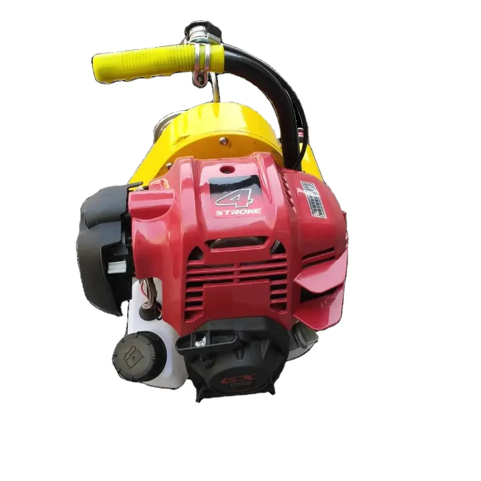 Portable Gasoline Powered Winch High Strength Nylon Rope Petrol Capstan Winch For Outdoor Outside Work