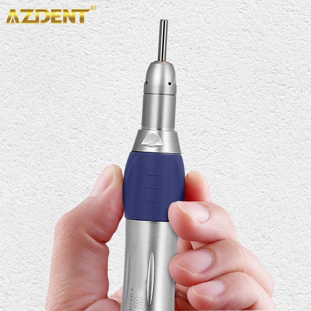 AZDENT Dental Low Speed Handpiece 1:1 Straight Nose Cone 2.35mm for E-type Motor Dentistry Tool Laboratory Instrument