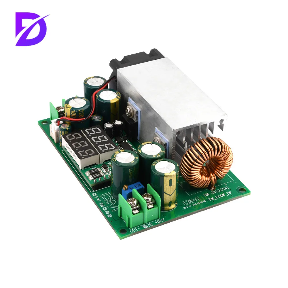 Регулируемый понижающий модуль DC-DC DC, Φ до 5V19V21V24V48V 600W, высокая мощность 25A